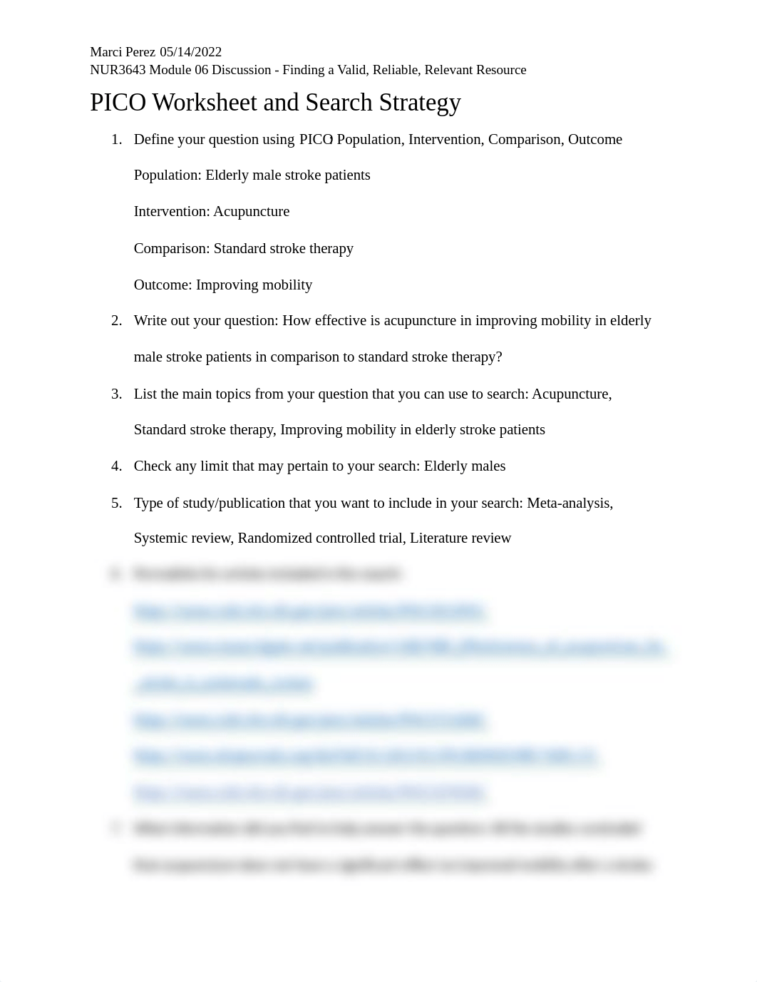 mperez_NUR3643 Mod 5 DB Finding a Valid, Reliable, Relevant Resource_05142022.docx_dd0ohr2m39n_page1