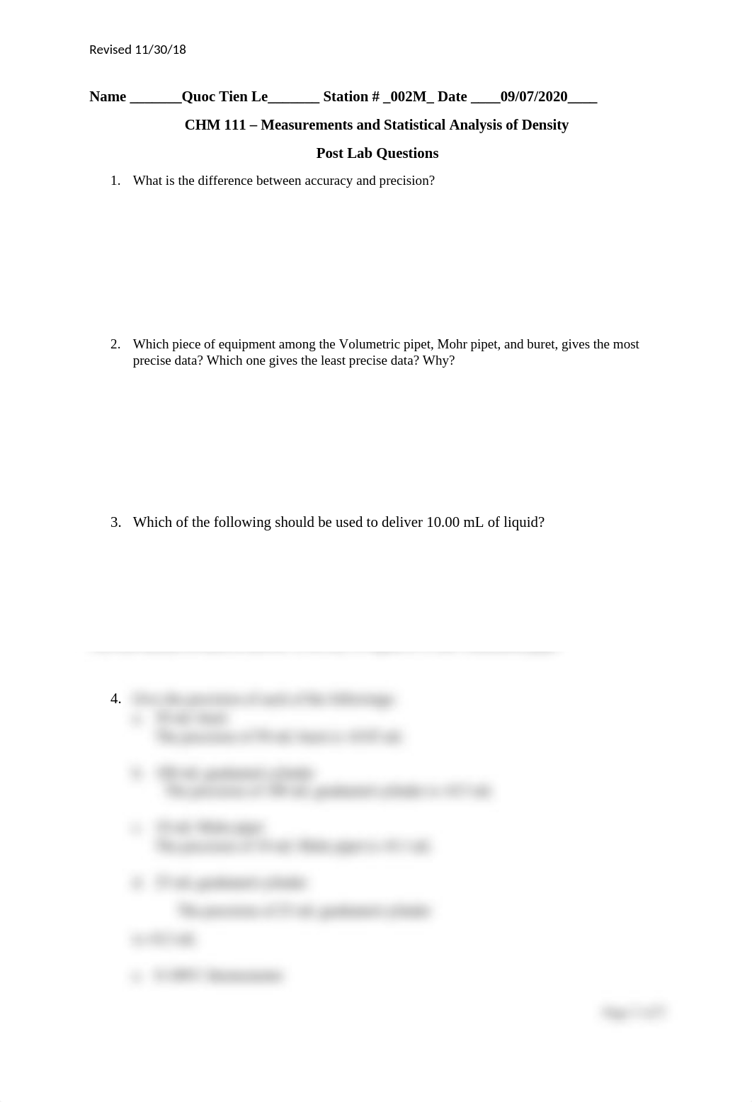 Post lab - CHM 111 Measurements and Statistical Analysis of Density.docx_dd0scdqu6rl_page1