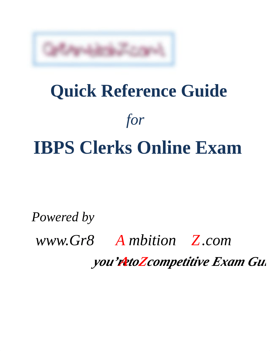 Quick Reference Guide for IBPS Clerks - Gr8AmbitionZ_dd0tsxag92v_page1