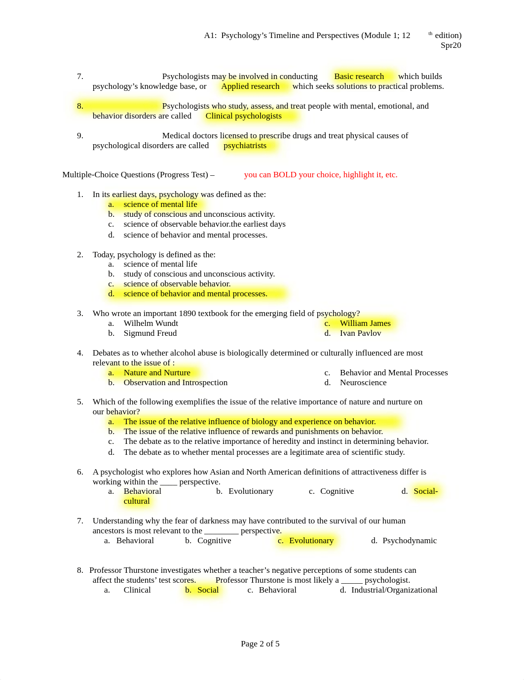 Maini A1 Psychologys Timeline and Perspectives 12th Spr20docx.docx_dd1co6cedpe_page2