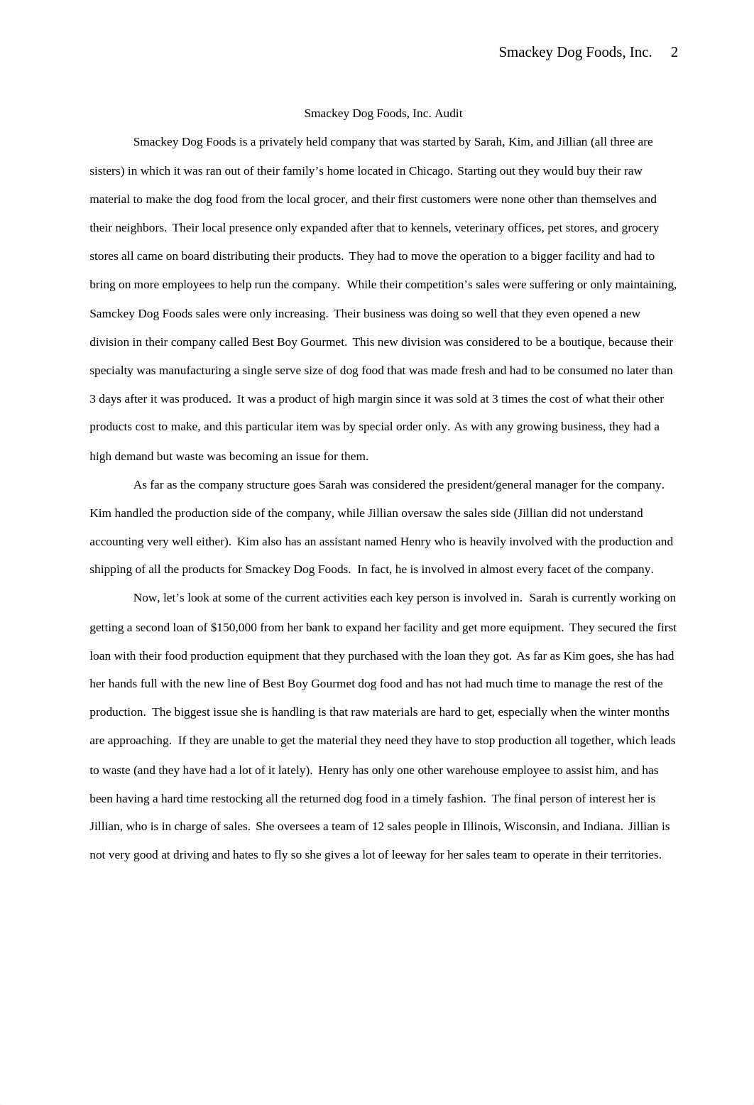 Smackey Dog Food Audit - Final paper_dd1o6zesrk1_page2