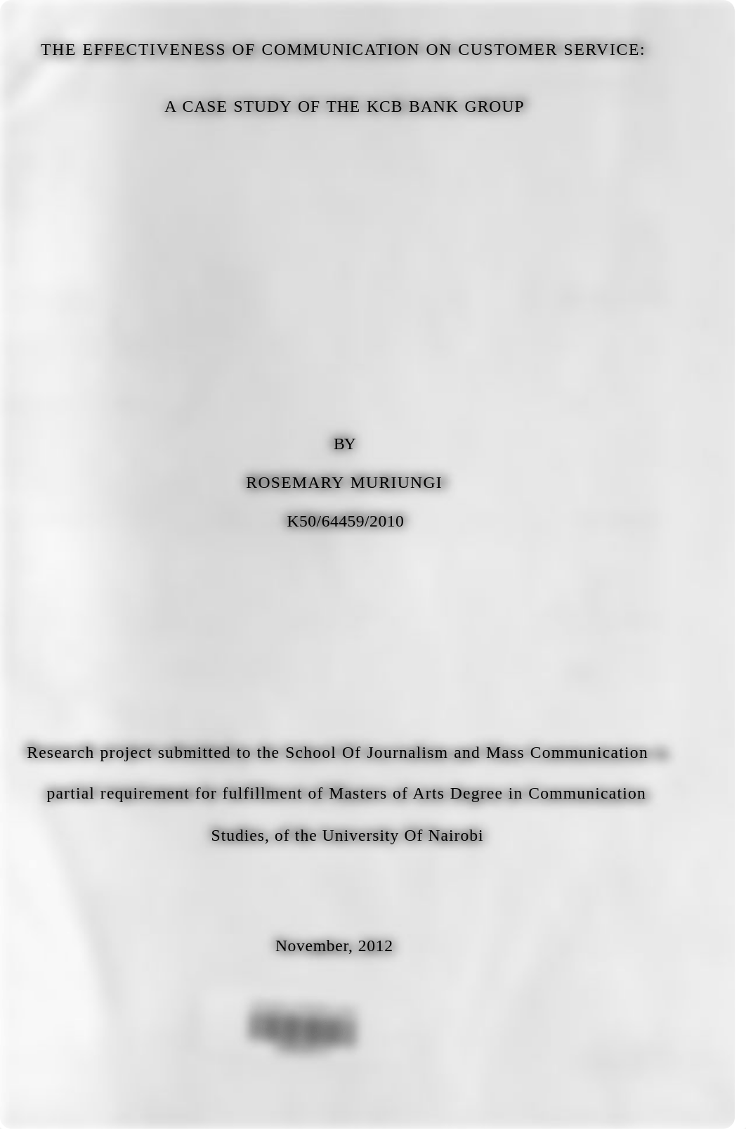 Rosemary_The Effectiveness of Communication on Customer Service a Case Study of the Kcb Bank Group.p_dd1x60m37hn_page1