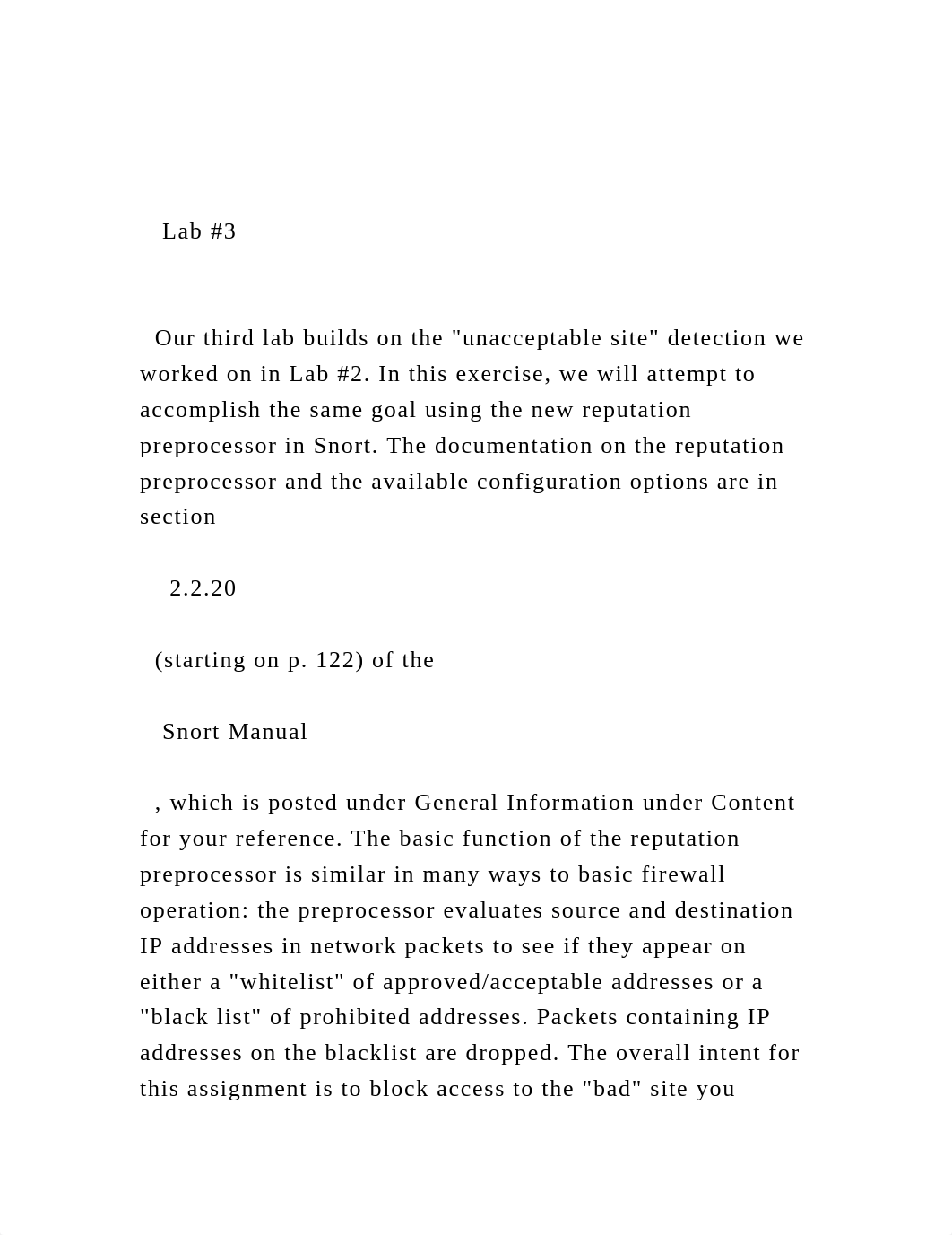 Lab #3    Our third lab builds on the unacceptable site .docx_dd20vjjkxqd_page2