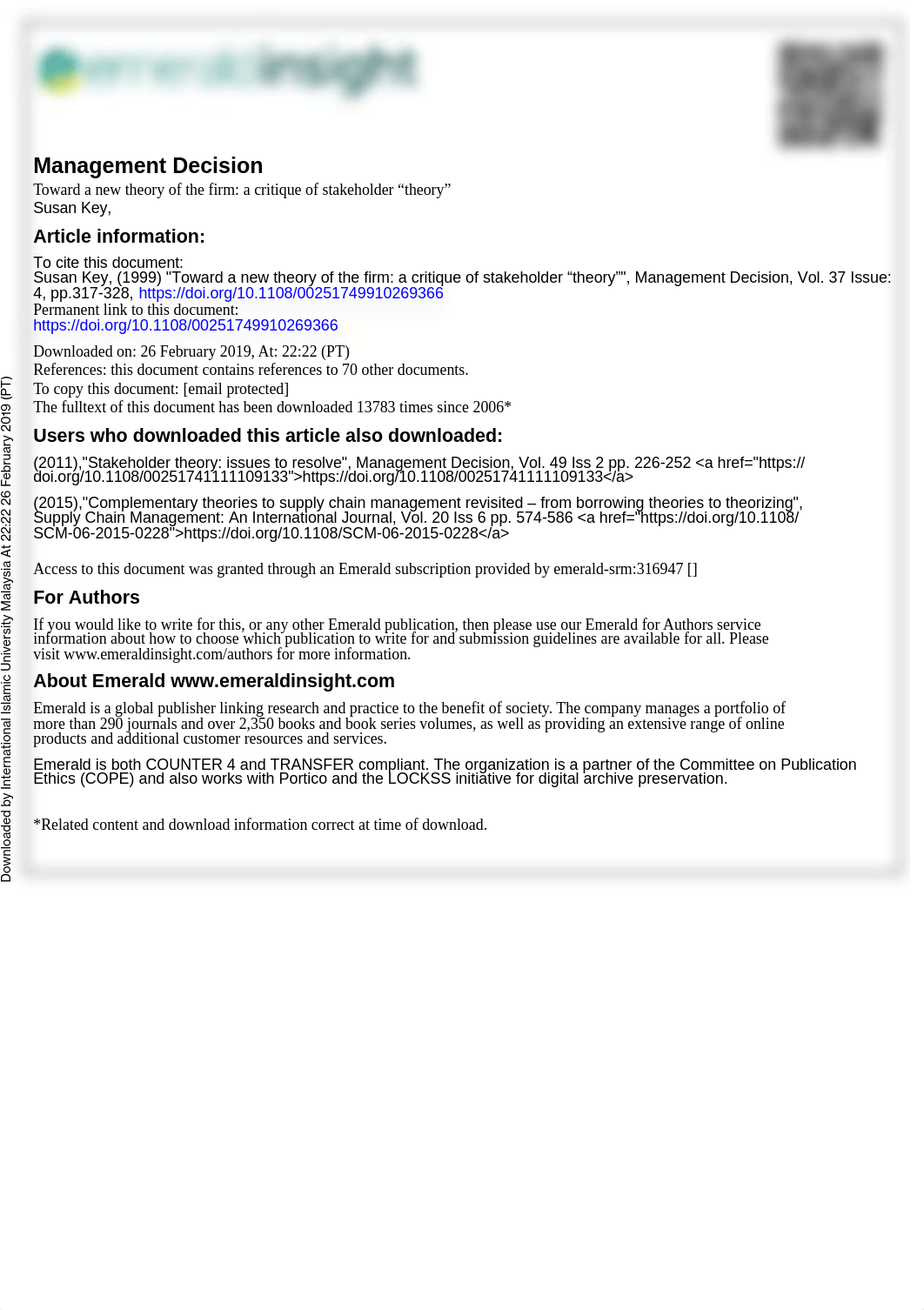 Toward a new theory of the firm - a critique of stakeholder theory.pdf_dd27206nb3v_page1