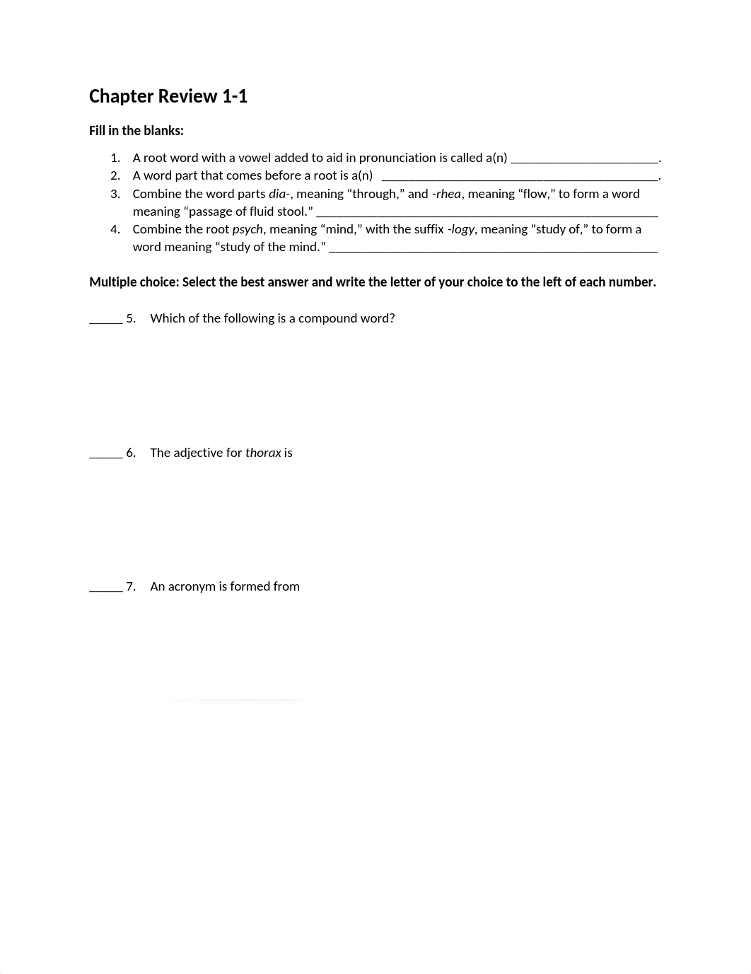 HSC 250 Word part practice quiz. weeks 1-3.docx_dd2d77yiyo2_page1