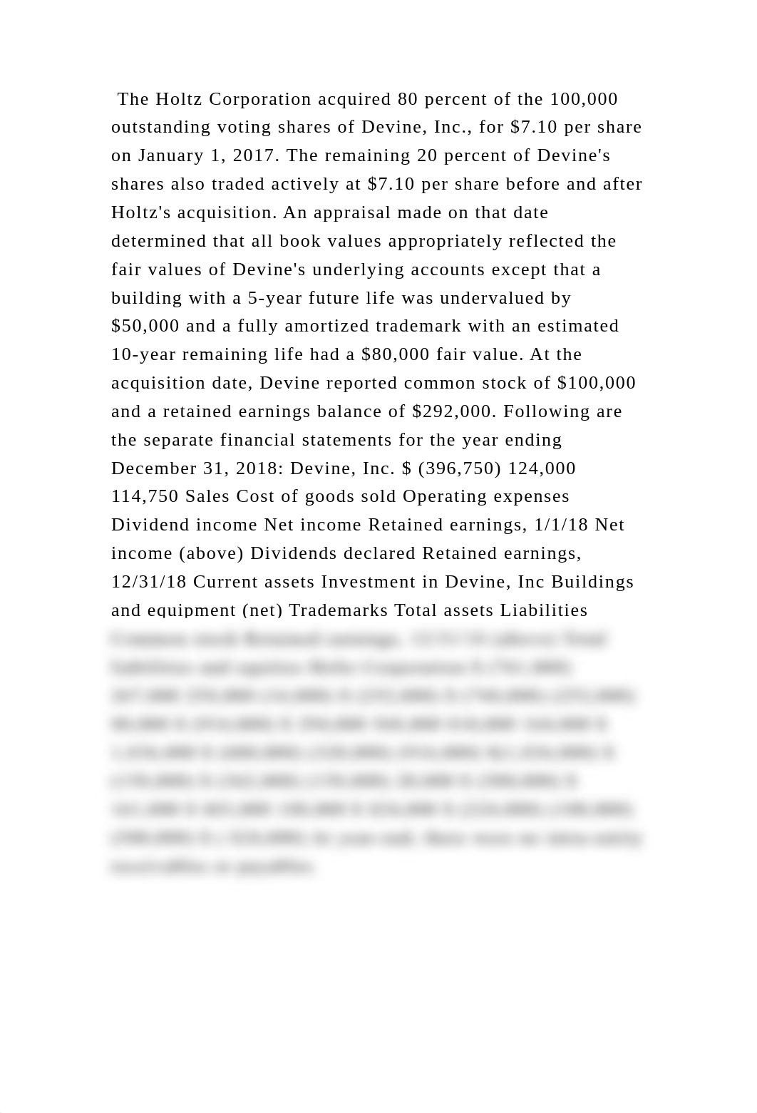 The Holtz Corporation acquired 80 percent of the 100,000 outstanding .docx_dd2hpuaw82l_page2