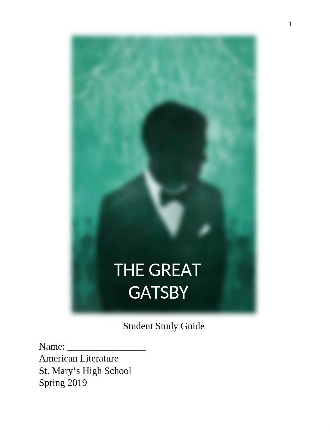 The Great Gatsby Student Study Guide 2019.docx_dd2ovii55tv_page1