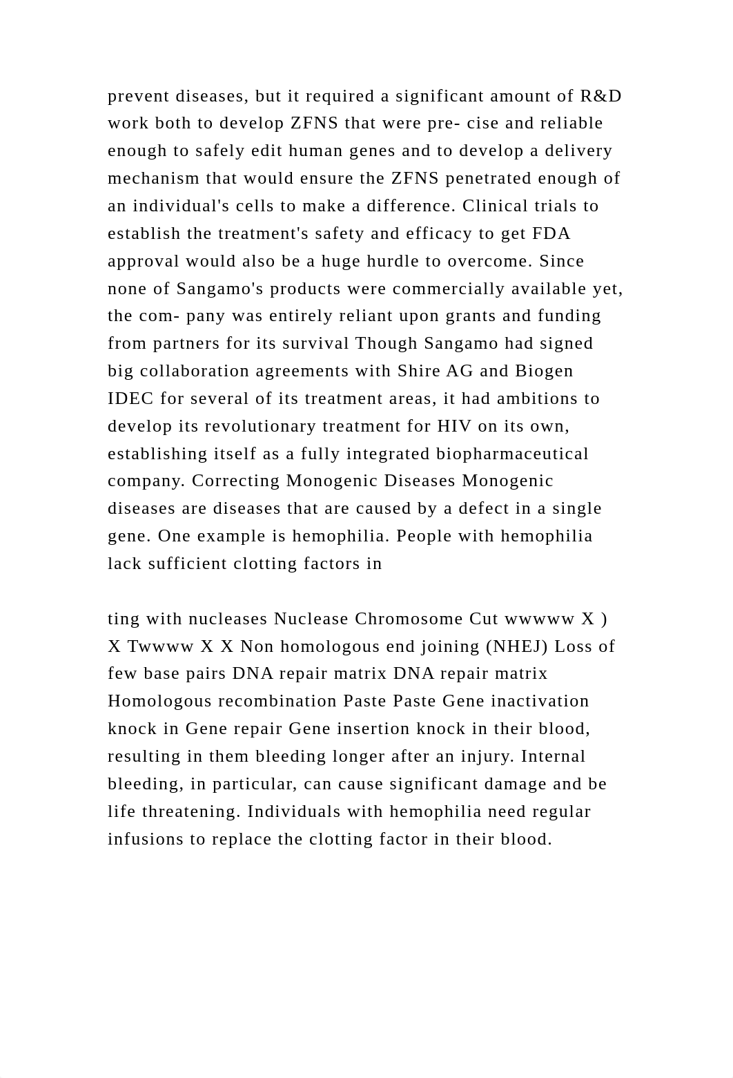 Read the above case Ending HIV Sangamo Biosciences and Gene Editin.docx_dd2tby1a659_page3