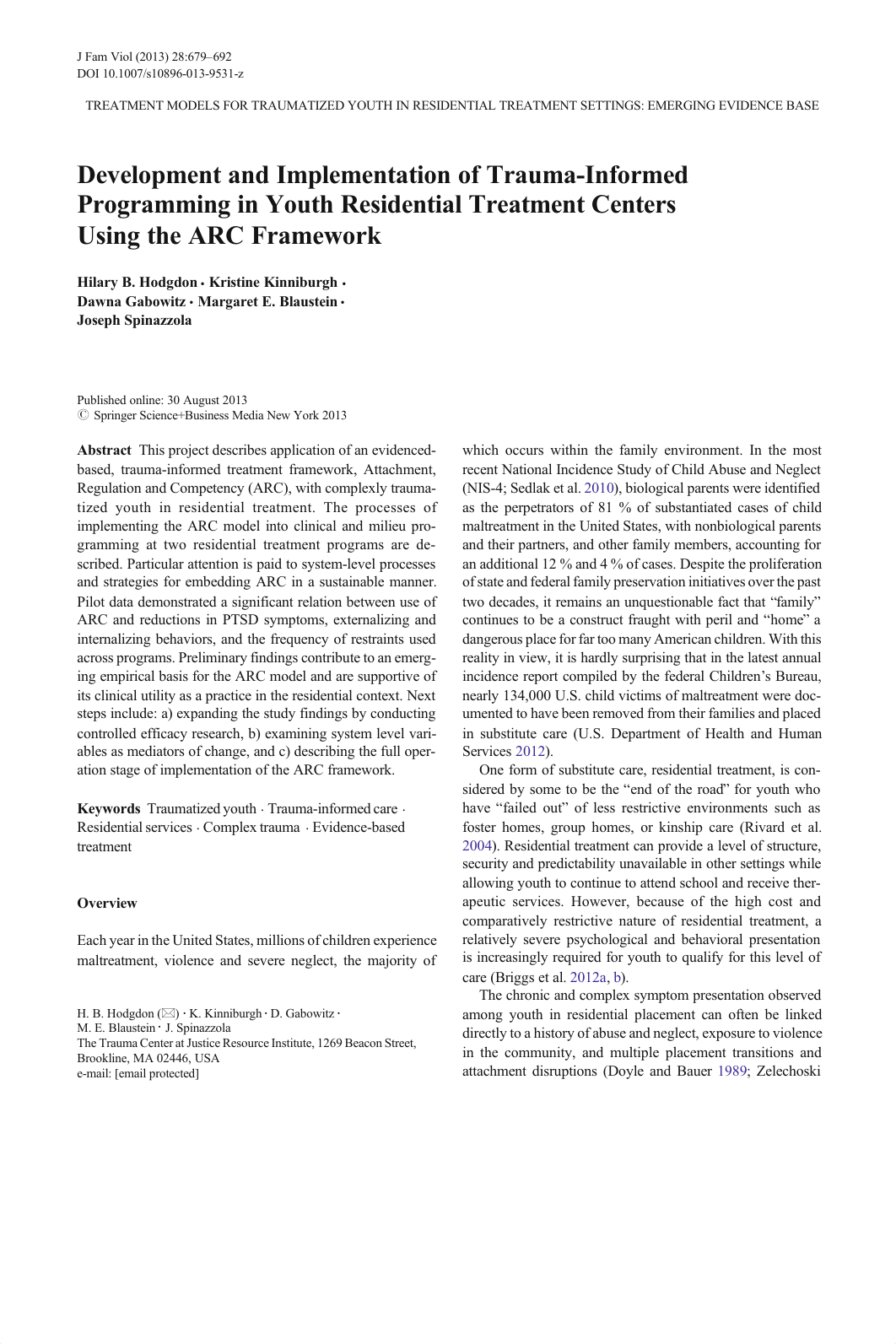 Development and Implementation of Trauma-Informed care model using ARC model.pdf_dd2vxdaeugq_page1