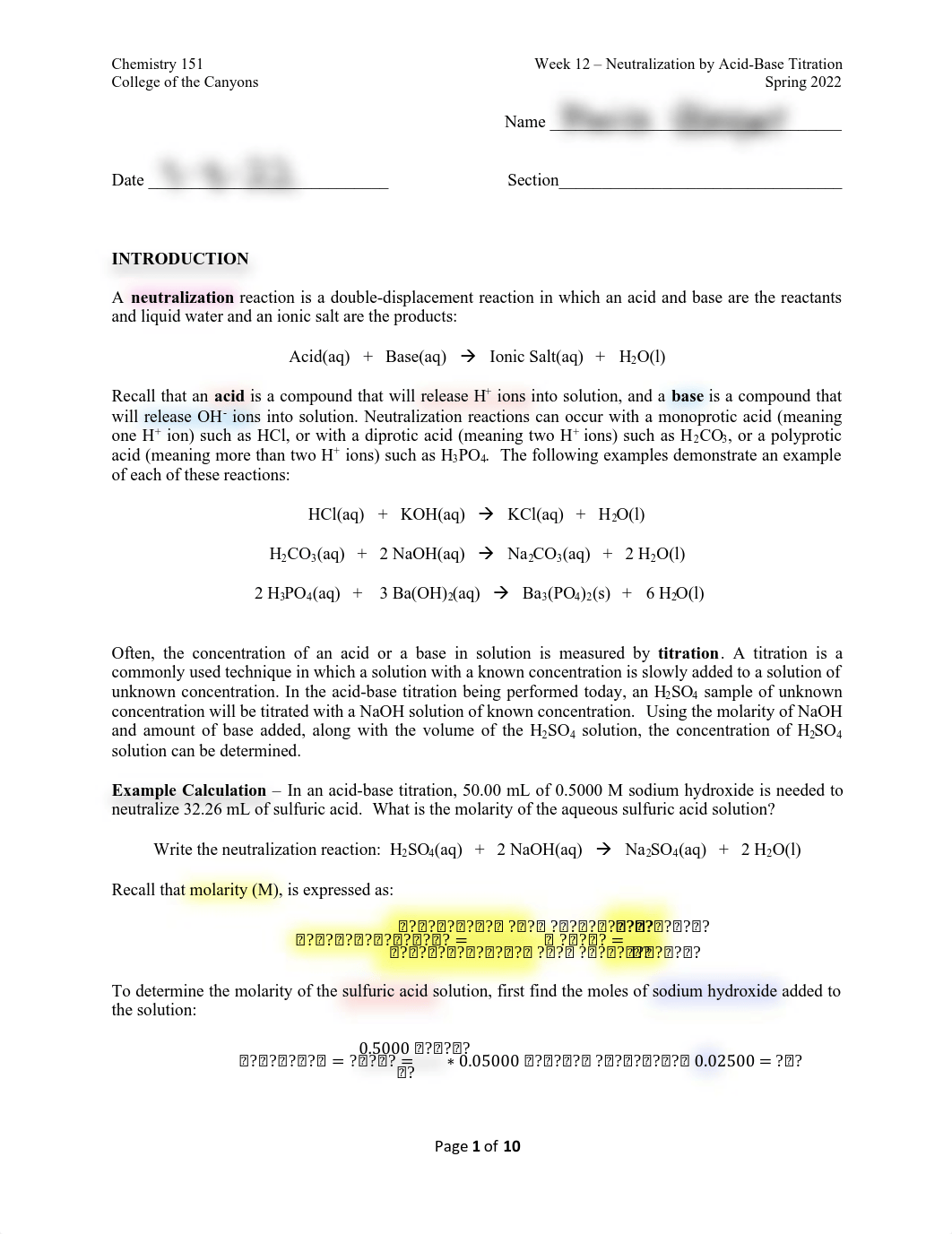 Week 12 Lab Neutralization Acid-base Titration.pdf_dd2zk897b8r_page1