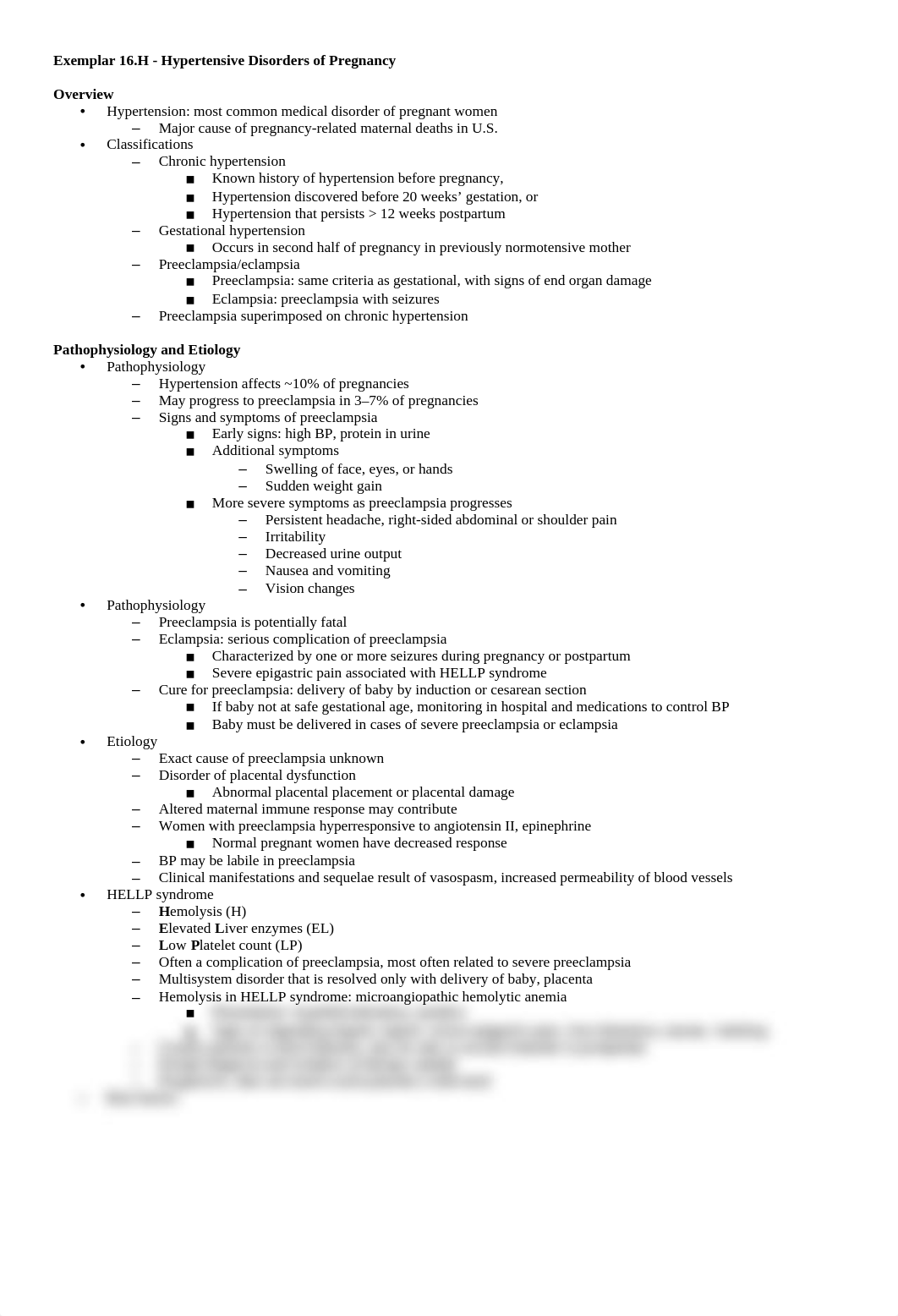 M1L3 NursingConcepts 3e Mod 16 ex8 Hypertensive Disorders of Pregnancy MODIFIED NOTES.docx_dd35kk8m9vd_page1