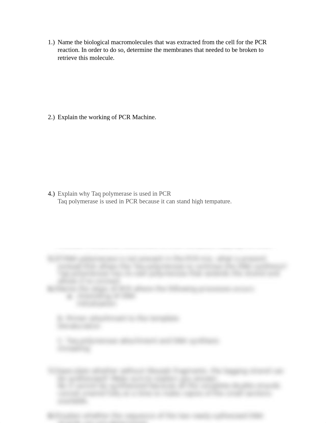 Name the biological macromolecules that was extracted from the cell for the PCR reaction.docx_dd3r5em3137_page1