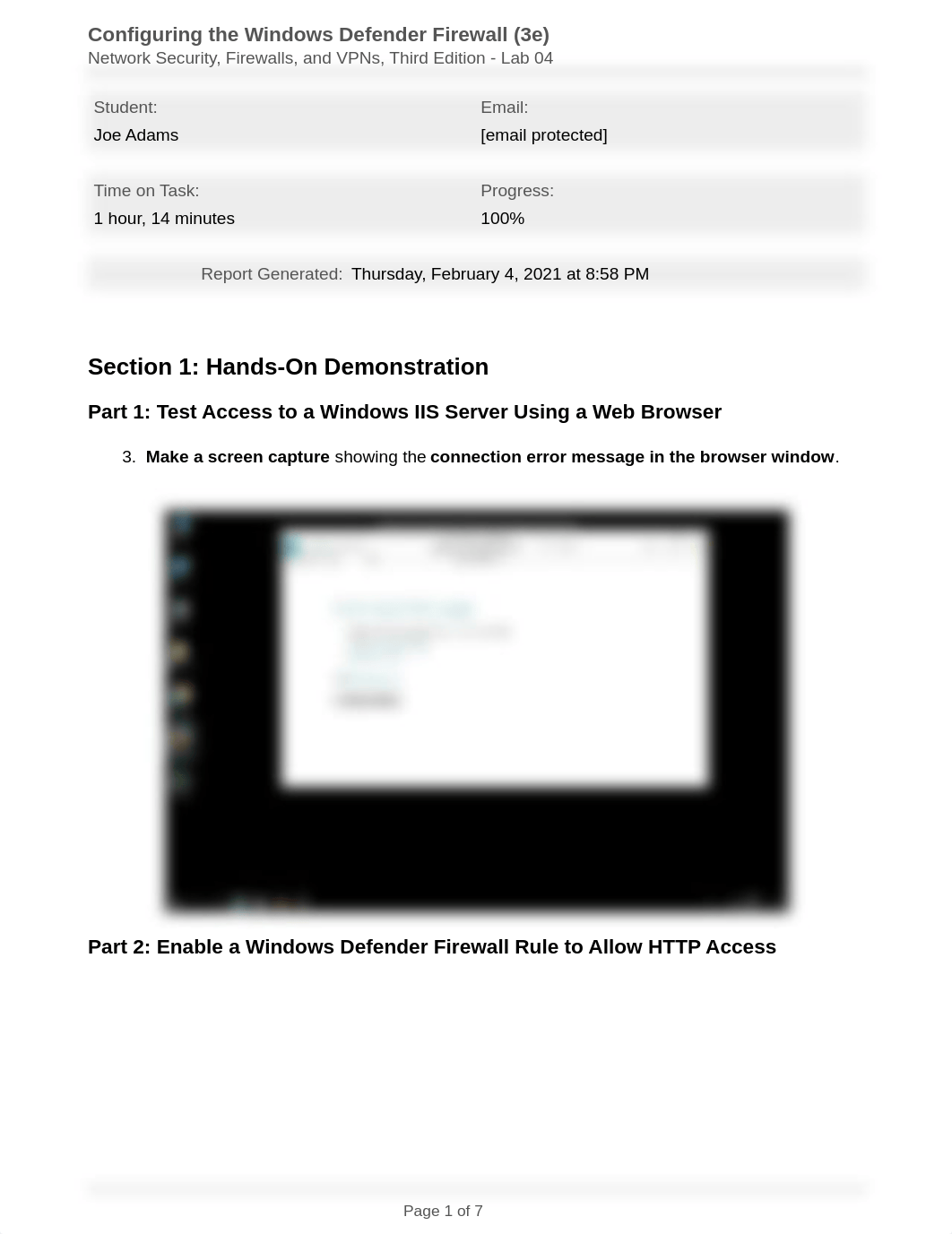 LAB 4 CONFIGURING THE WINDOWS DEFENDER FIREWALL.pdf_dd3ssp0rrsj_page1