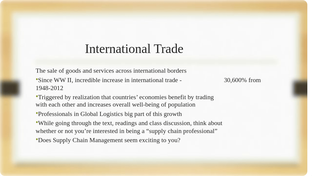 International Trade,
Logistics and
Transportation
GSCM 410
Professor D_dd447860x4l_page4