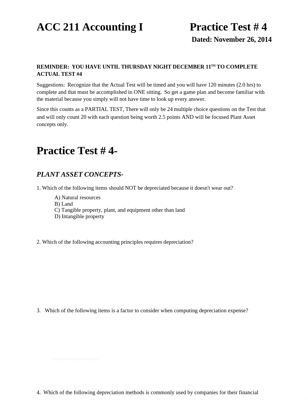 ACC 211 Practice Test 4_Fall 2014   Plant Assets ONLY_dd49tldkcbu_page1