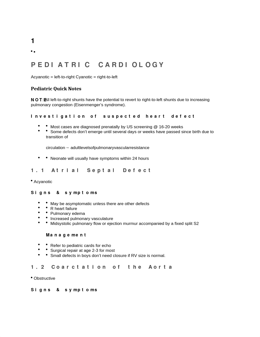 Exam II Pediatric Quick Notes.docx_dd4a12vq1db_page1