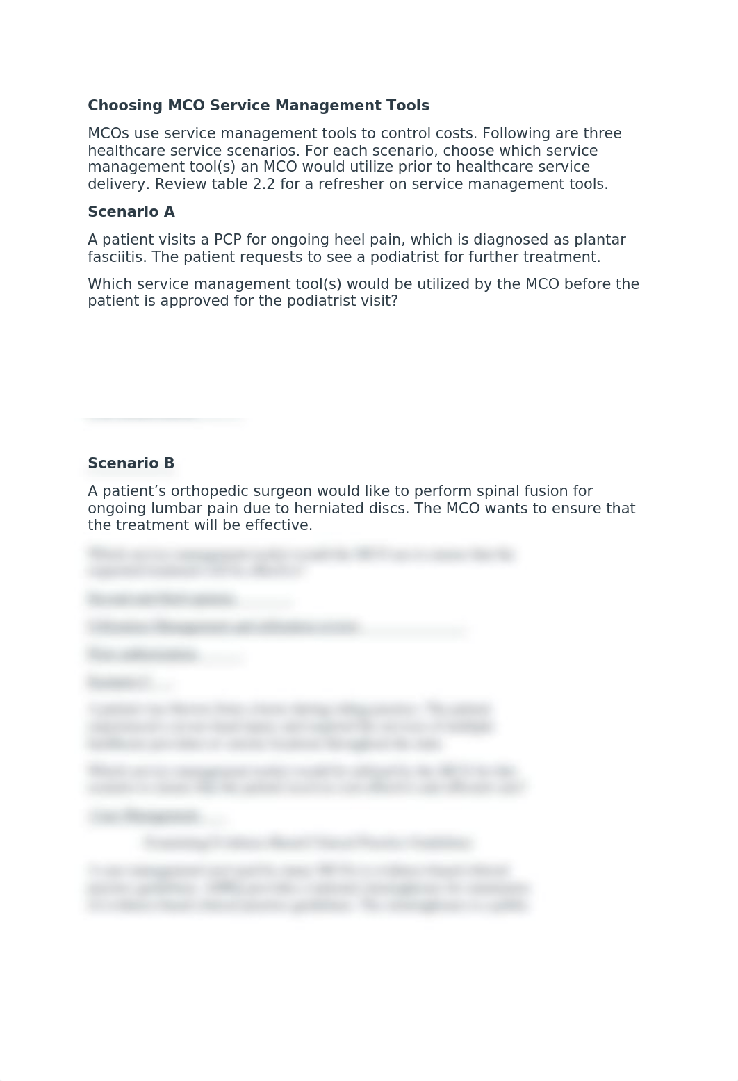 HIM 232 - Week 2- Choosing MCO Service Management Tools.docx_dd4dph2rd6y_page1