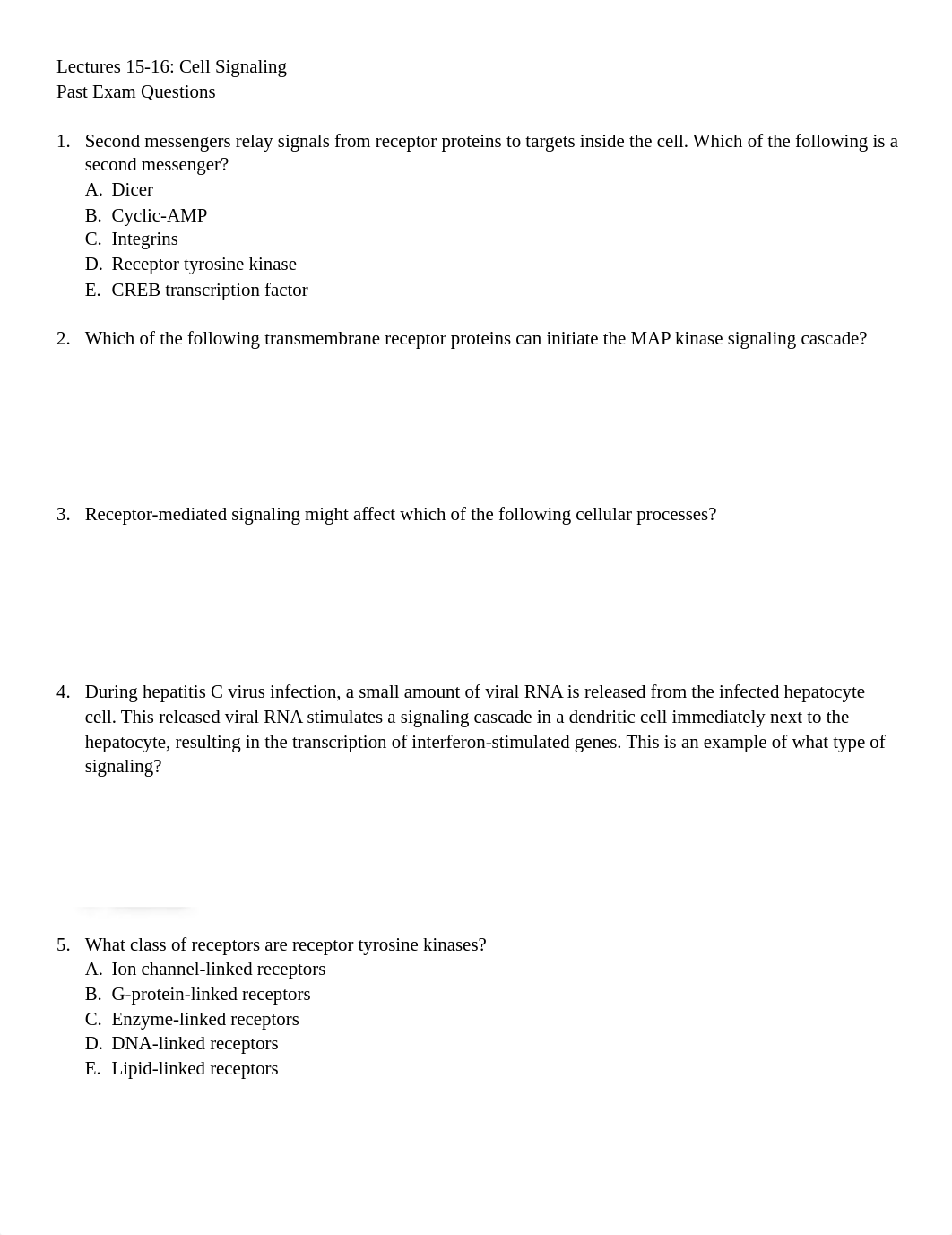 Lectures 15-16 Cell Signaling Past Exam Questions 102821.pdf_dd4fcqqo1fi_page1