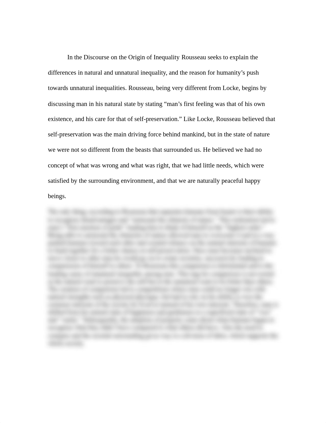 In the Discourse on the Origin of Inequality Rousseau seeks to explain the differences in natural an_dd4gad0oqzx_page1