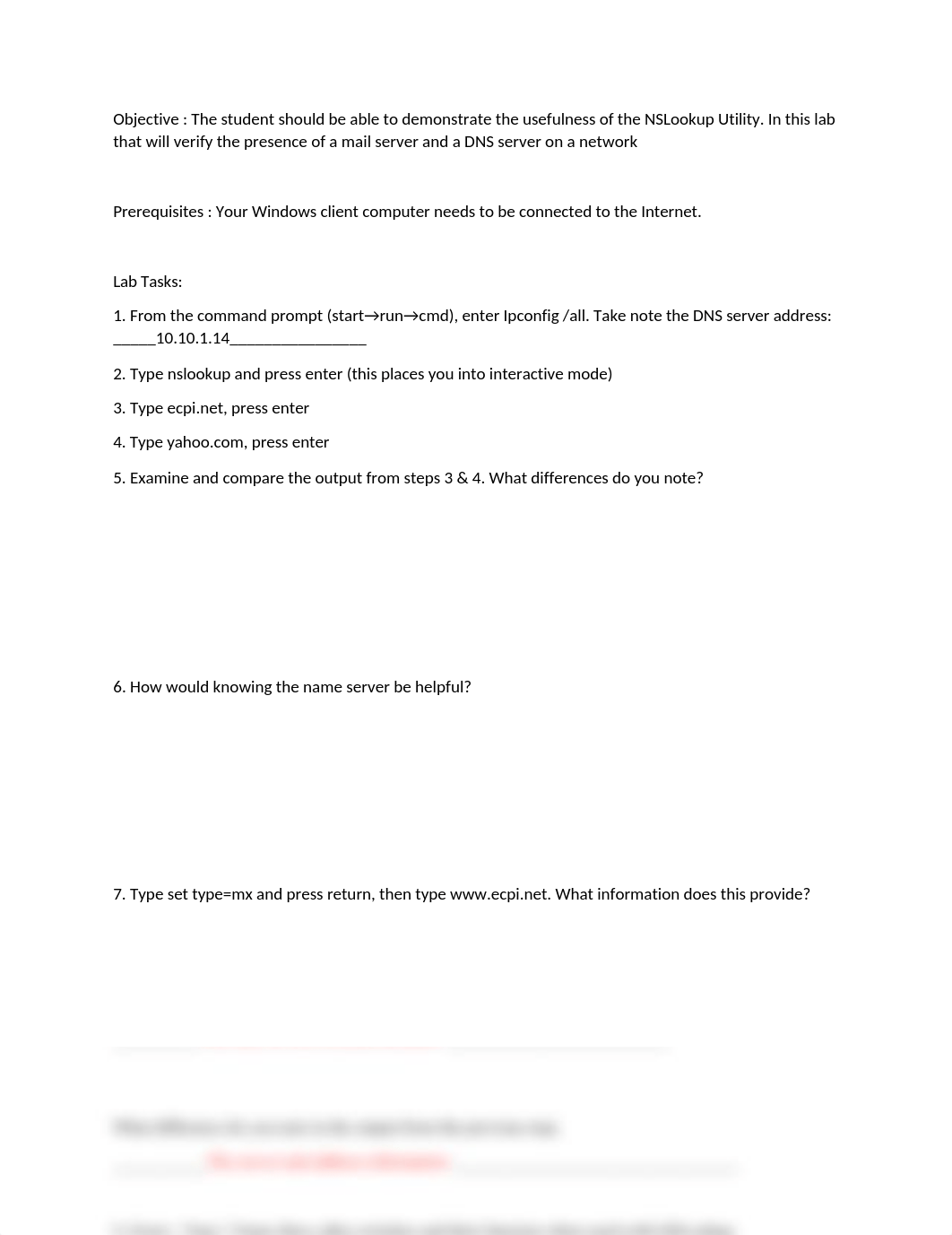 Unit 3 Lab Activity Using NSLookup to validate DNS server information (20 minutes).docx_dd4hkn4177j_page1