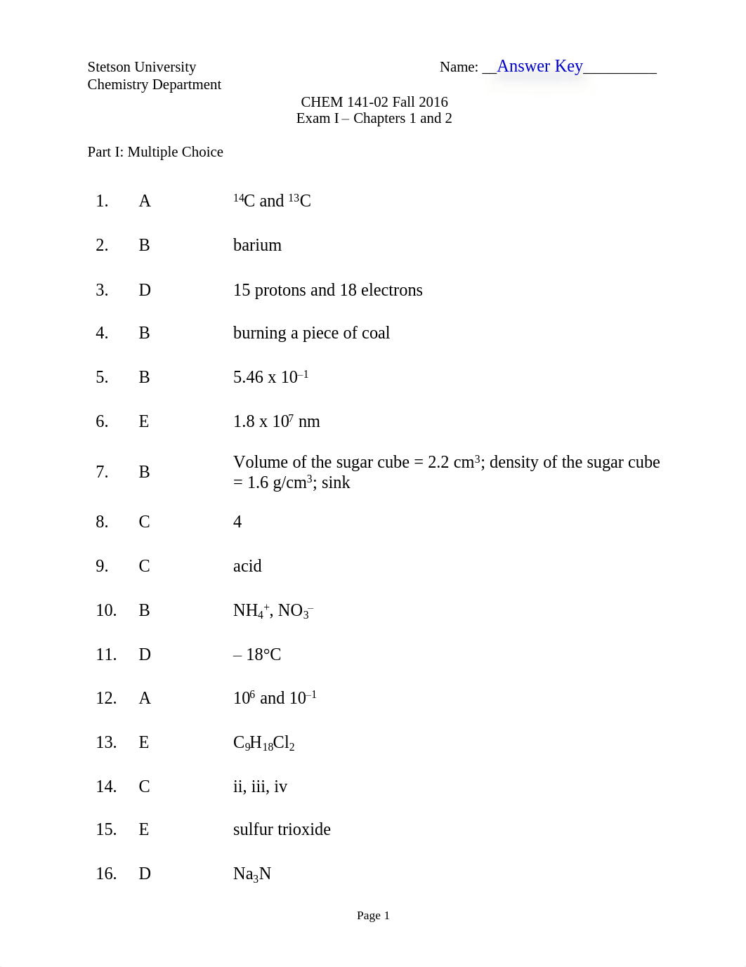 Practice Exam I - Fall 2017 - ANSWERS.pdf_dd4rlcmgfc7_page1