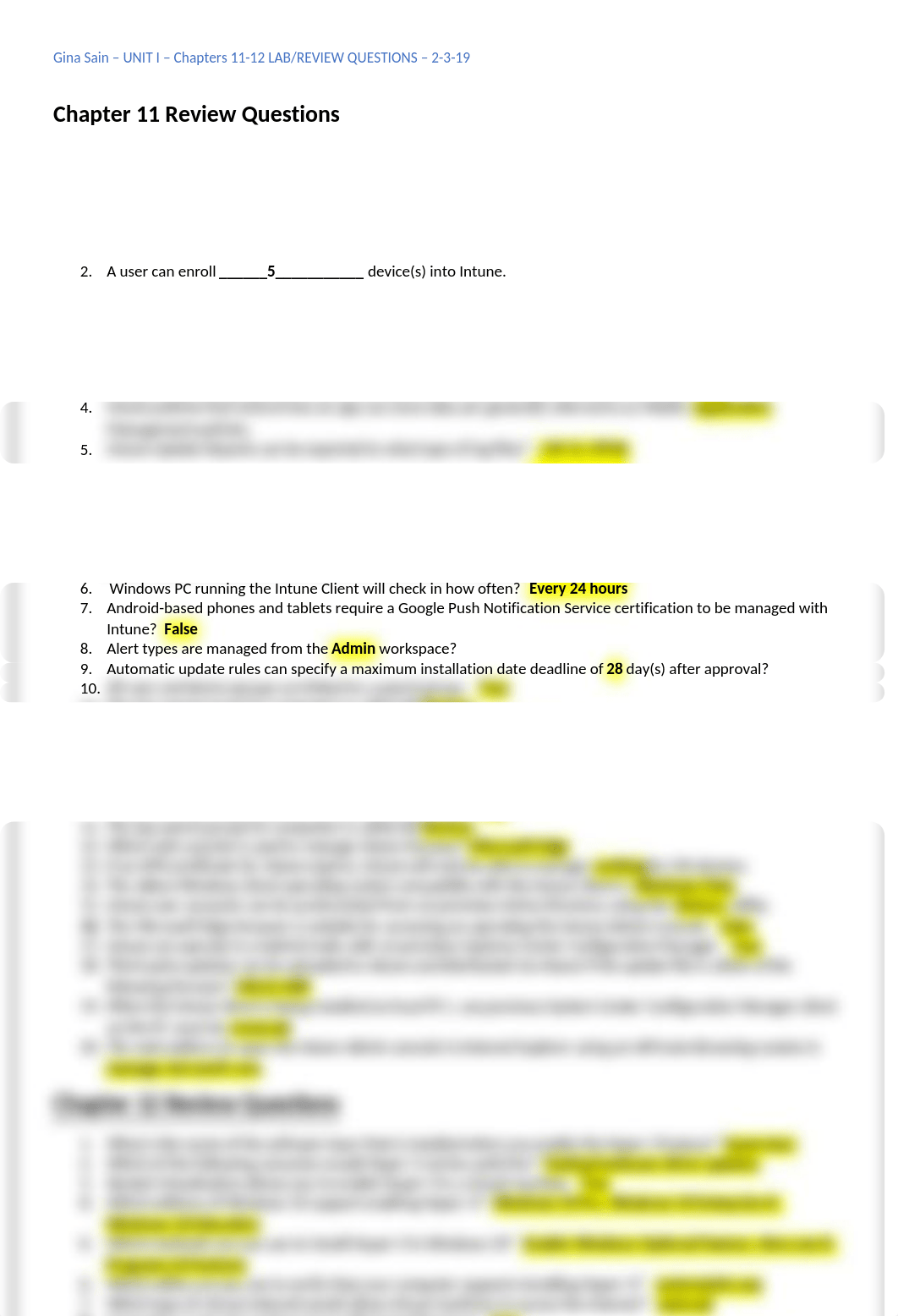 Unit 1 -Chapt 11 & 12 _ LABS-Review Questions_Gina Sain_2-3-19.docx_dd4v6kupqew_page1