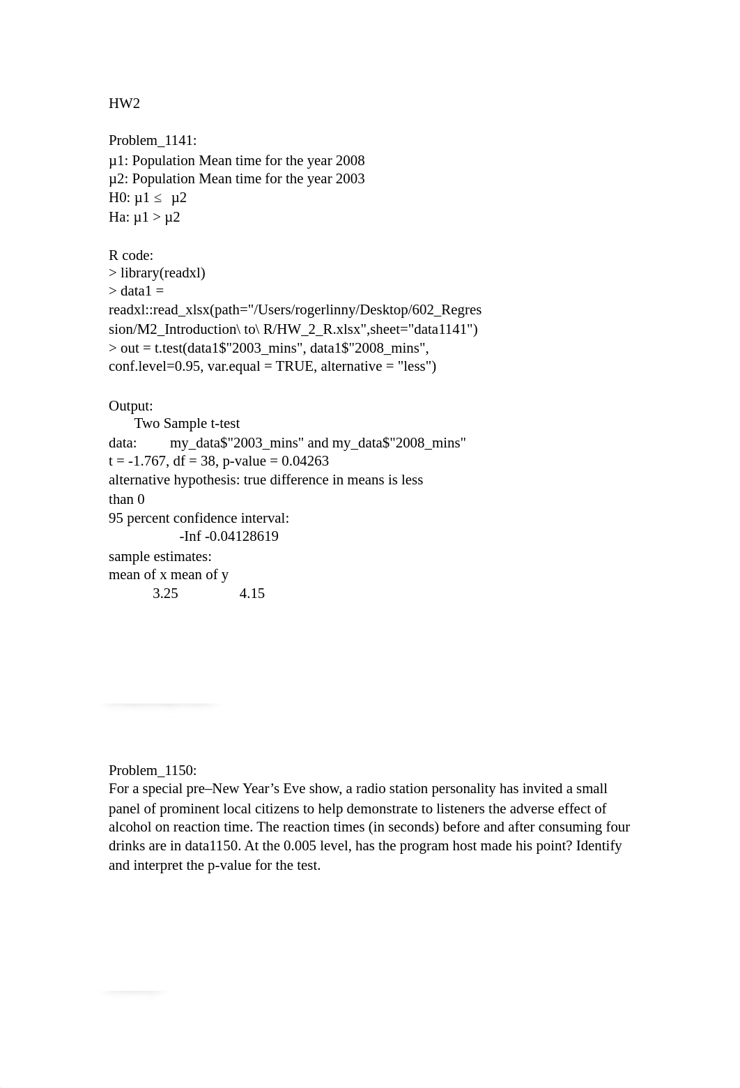 HW2 data analysis answer.docx_dd55lhl65tx_page1