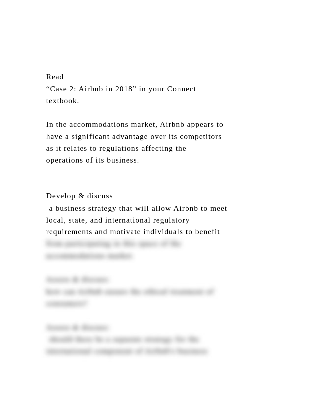 Read Case 2 Airbnb in 2018" in your Connect textbook.In .docx_dd56fc2800n_page2