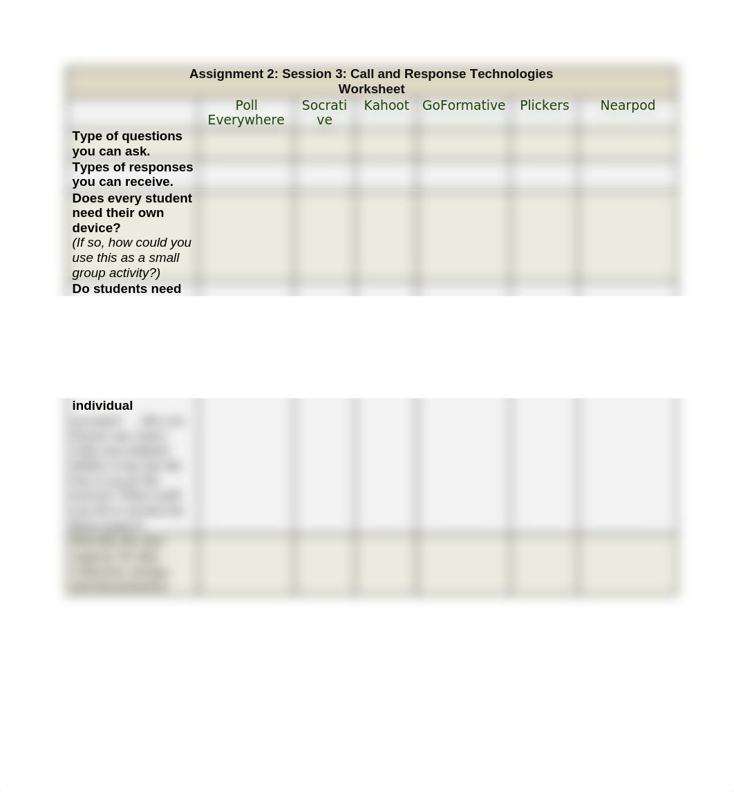 Assignment 1- Call and Response Worksheet (1).docx_dd5bxmj08hn_page1