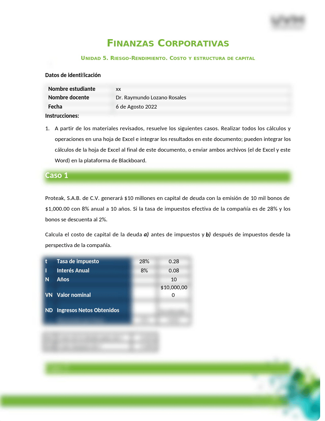 UNIDAD 5. RIESGO-RENDIMIENTO. COSTO Y ESTRUCTURA DE CAPITAL.docx_dd5gb0ify07_page1