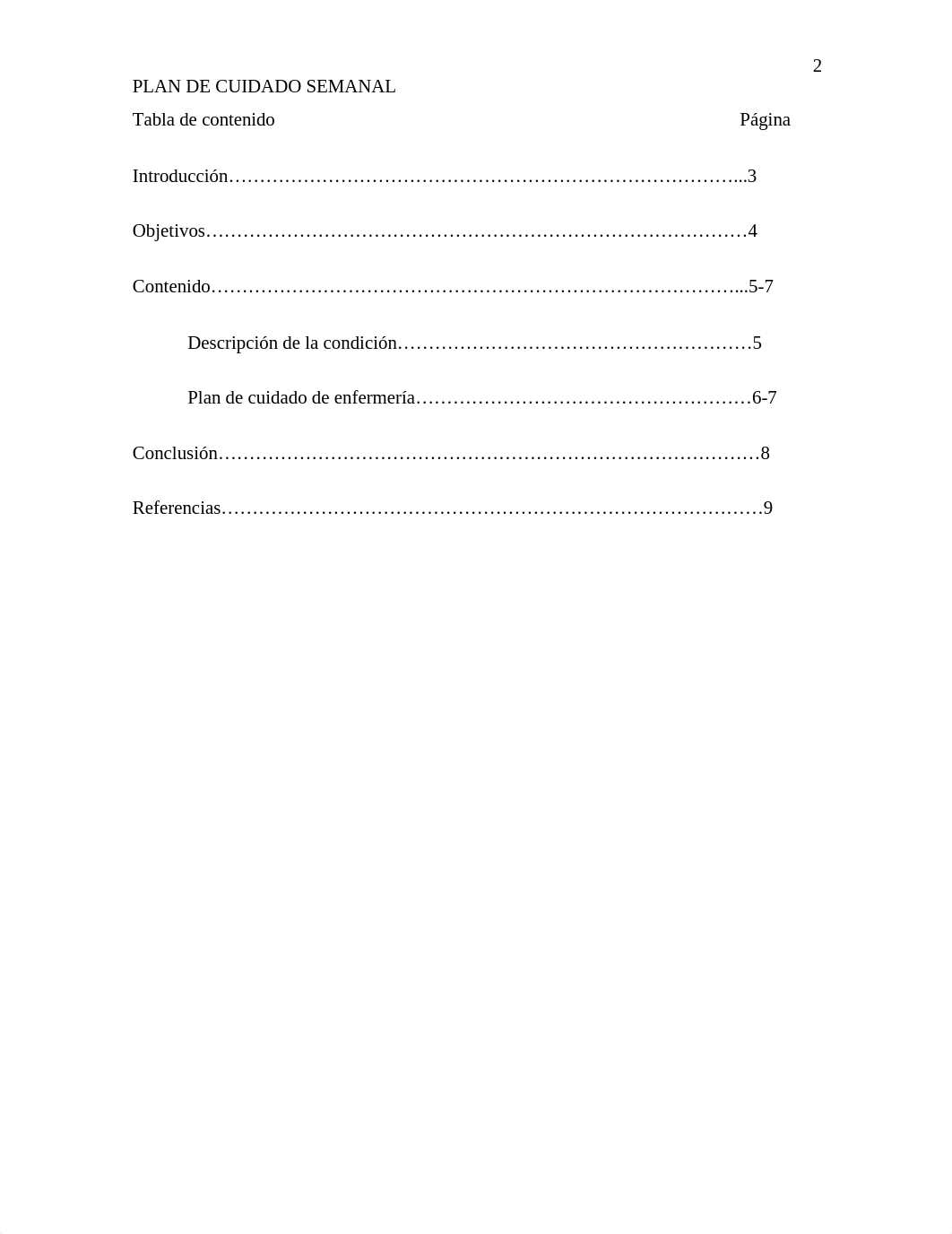 Plan de cuidado semanal escrito NURS 2721.docx_dd5mj0te6fq_page2