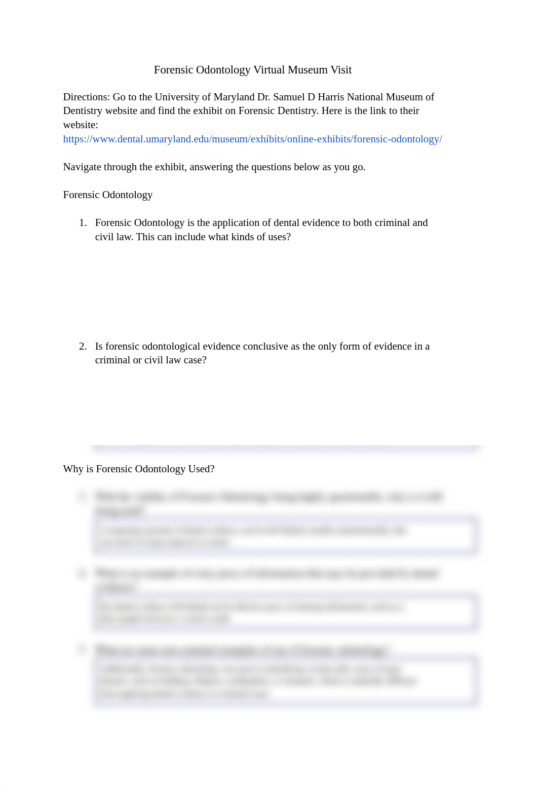 Copy of Forensic Odontology Virtual Museum Visit.pdf_dd5x8ilh0q1_page1