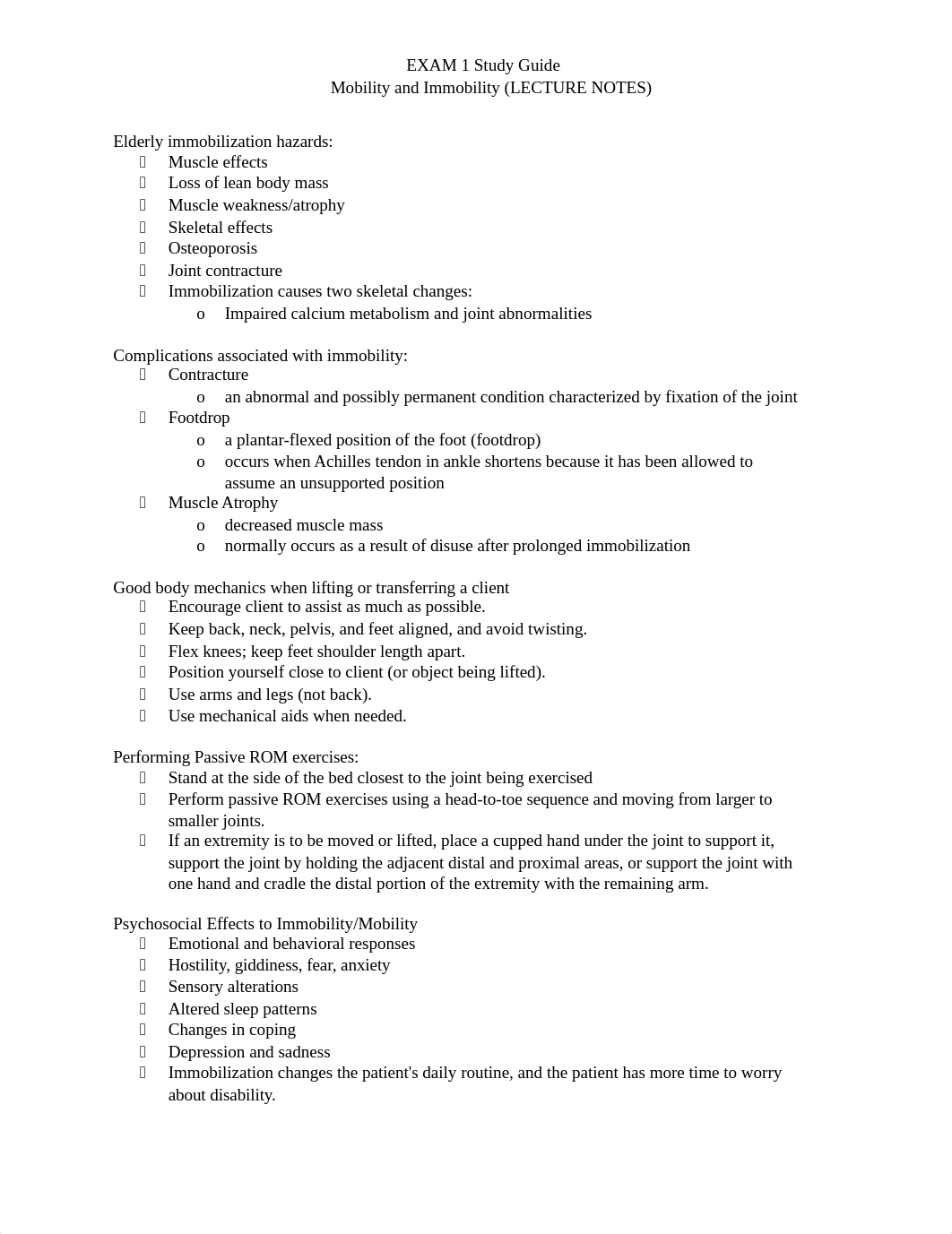 EXAM 1 Study Guide Mobility 2_dd61xntc2sg_page1