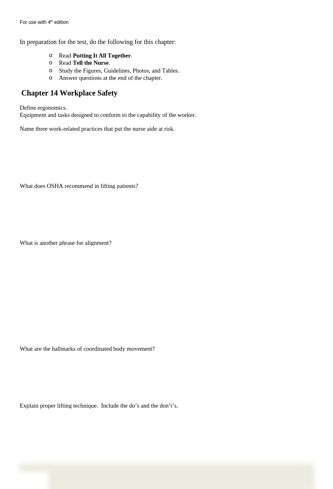 Chp 14 Study Guide KEYED Workplace Safety -1.docx_dd67ucim0ev_page1