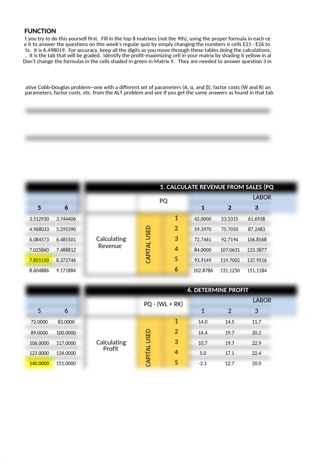 Quiz 4 Take Home -- Cobb Douglas Excel Spreadsheet SUMMER 2022.xlsx_dd6a1th8643_page3