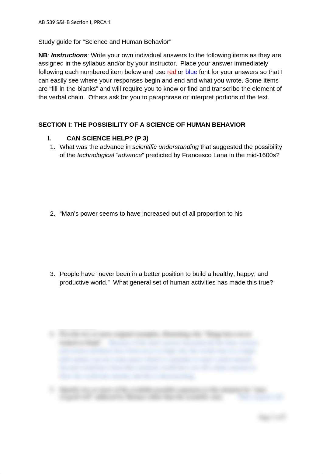 AB539 S&HB JoshiJanuja Study Guide Unit  1 Ch 1-3 Fall 2021.docx_dd6dwexbvq3_page1