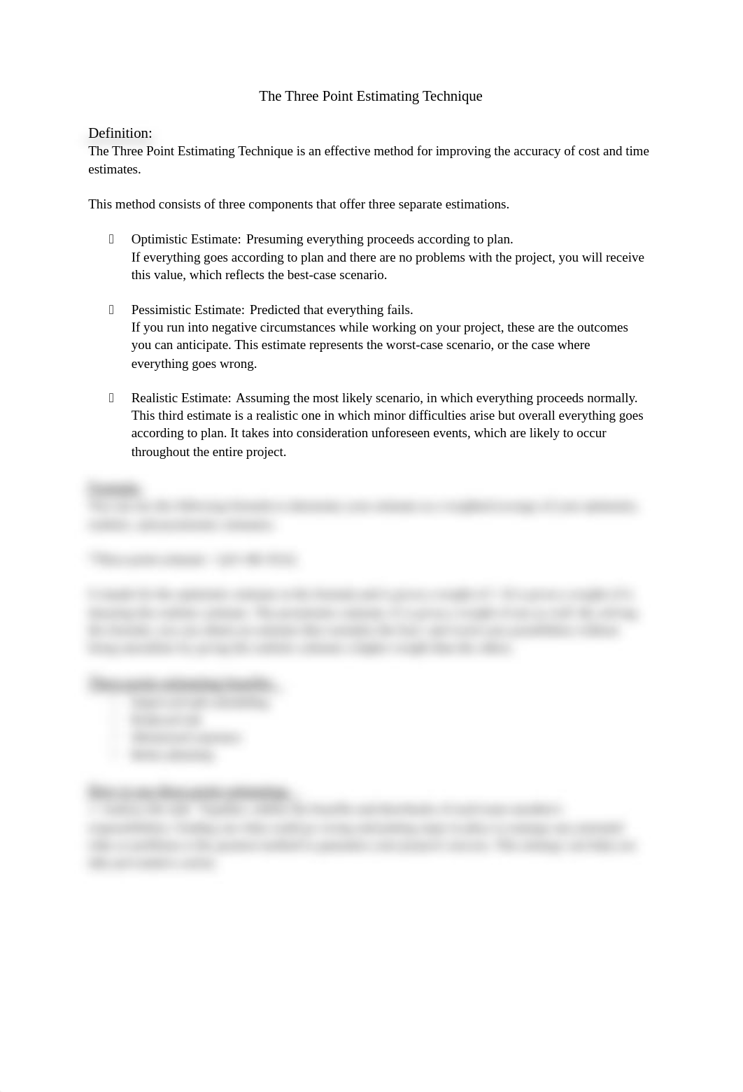 The Three Point Estimating Technique.docx_dd6dxa1pio6_page1