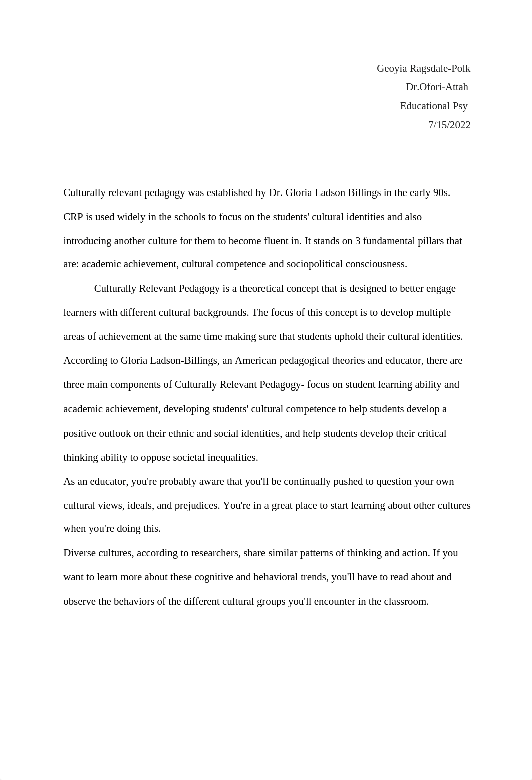 diversity in the classroom sum 22 edu psy  (1).docx_dd6mu6kaydp_page1