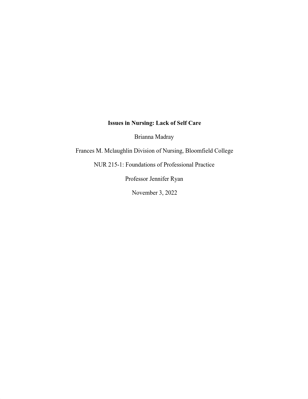 Issues in Nursing_ Lack of Self Care.pdf_dd6ste4jsvu_page1