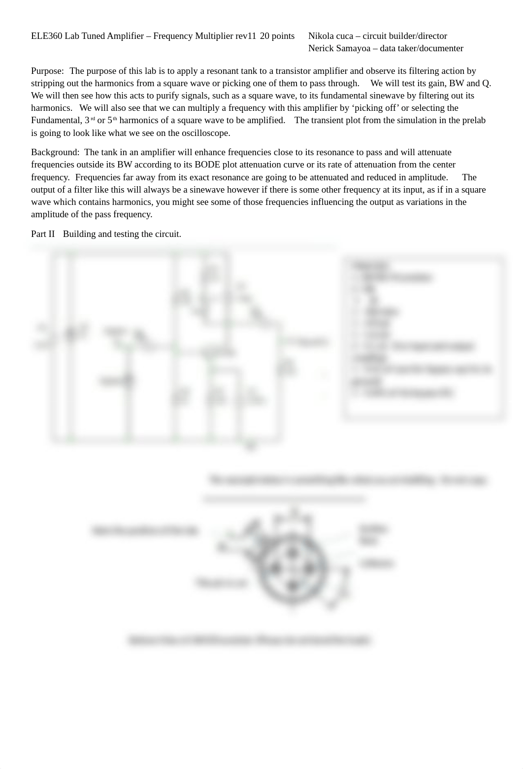 ELE360 Lab Tuned Amplifier-filter-multiplier R11.docx_dd6tinl87i5_page1