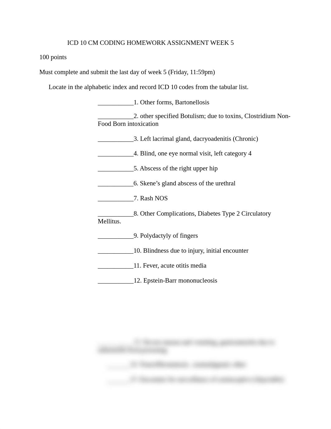 ICD 10 CM Coding Homework Assignment (5) (1).docx_dd6v3krrhq2_page1