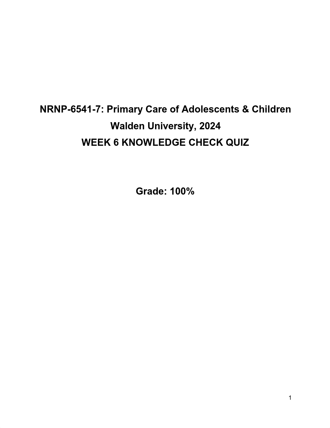 NRNP 6541 Week 6 Knowledge Check Answers.pdf_dd6vdn9e6kt_page1