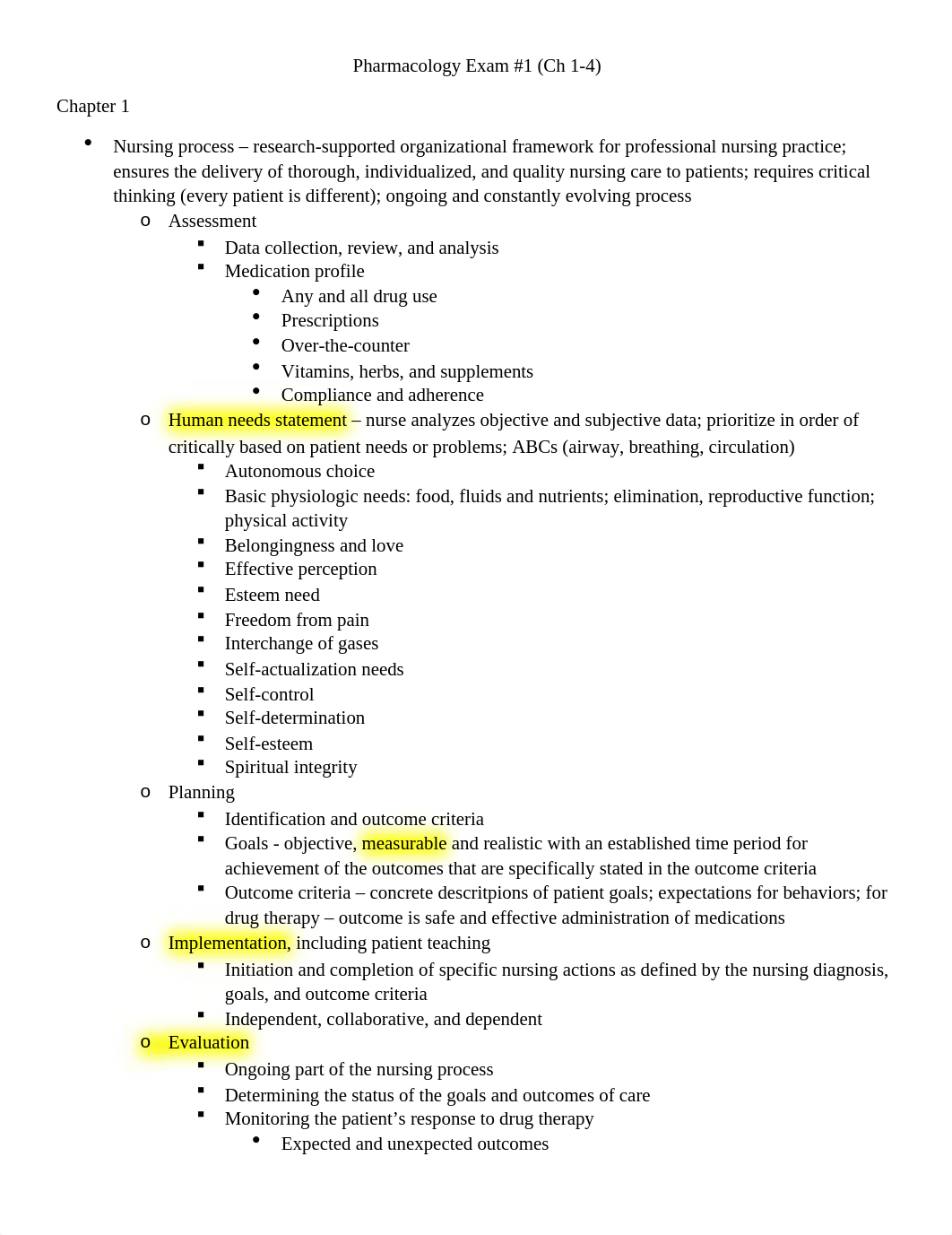 Pharmacology Exam 1 Review.docx_dd6wxe5vb79_page1