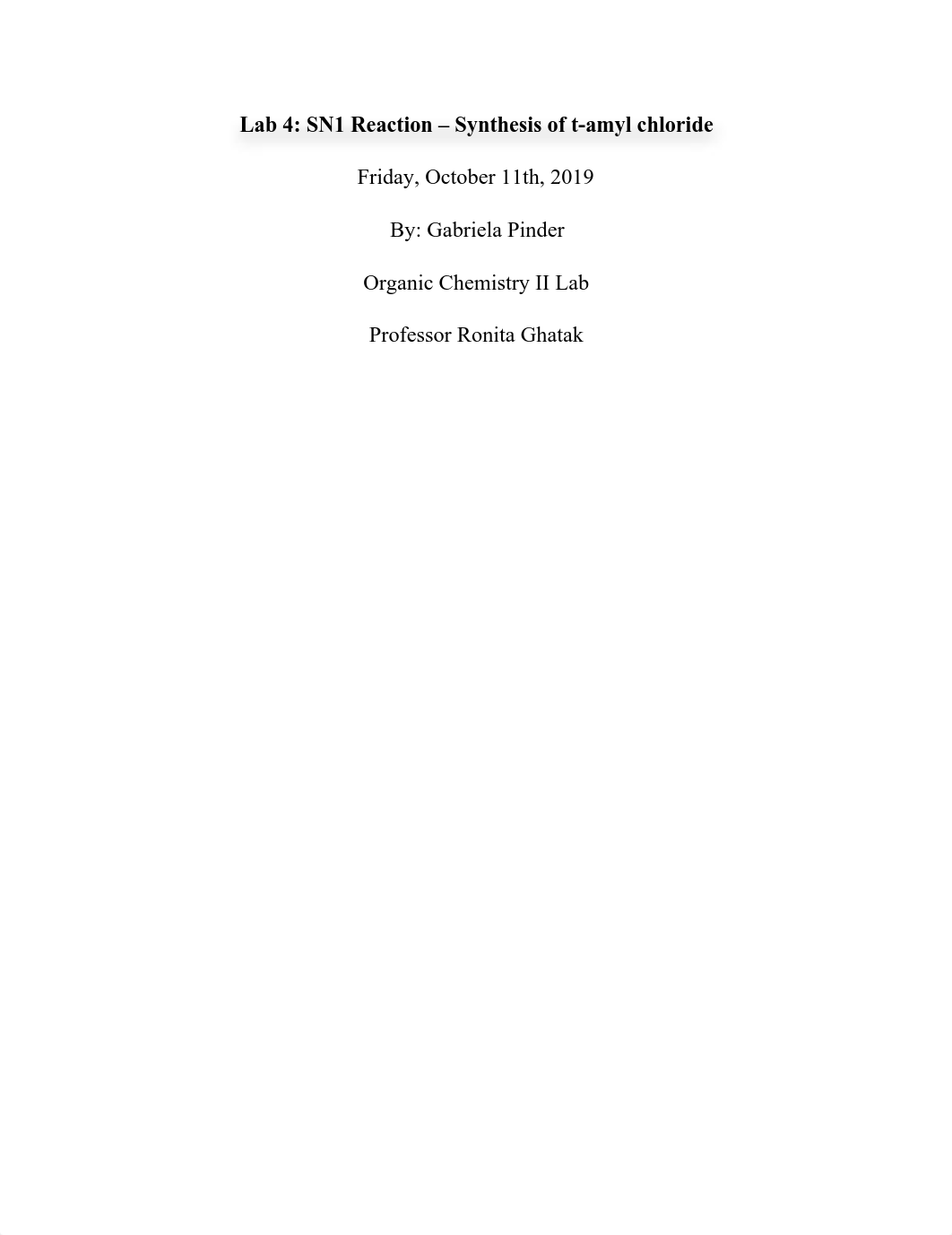 Lab 4_ SN1 Reaction - Synthesis of t-amyl chloride.pdf_dd73wax0vhl_page1