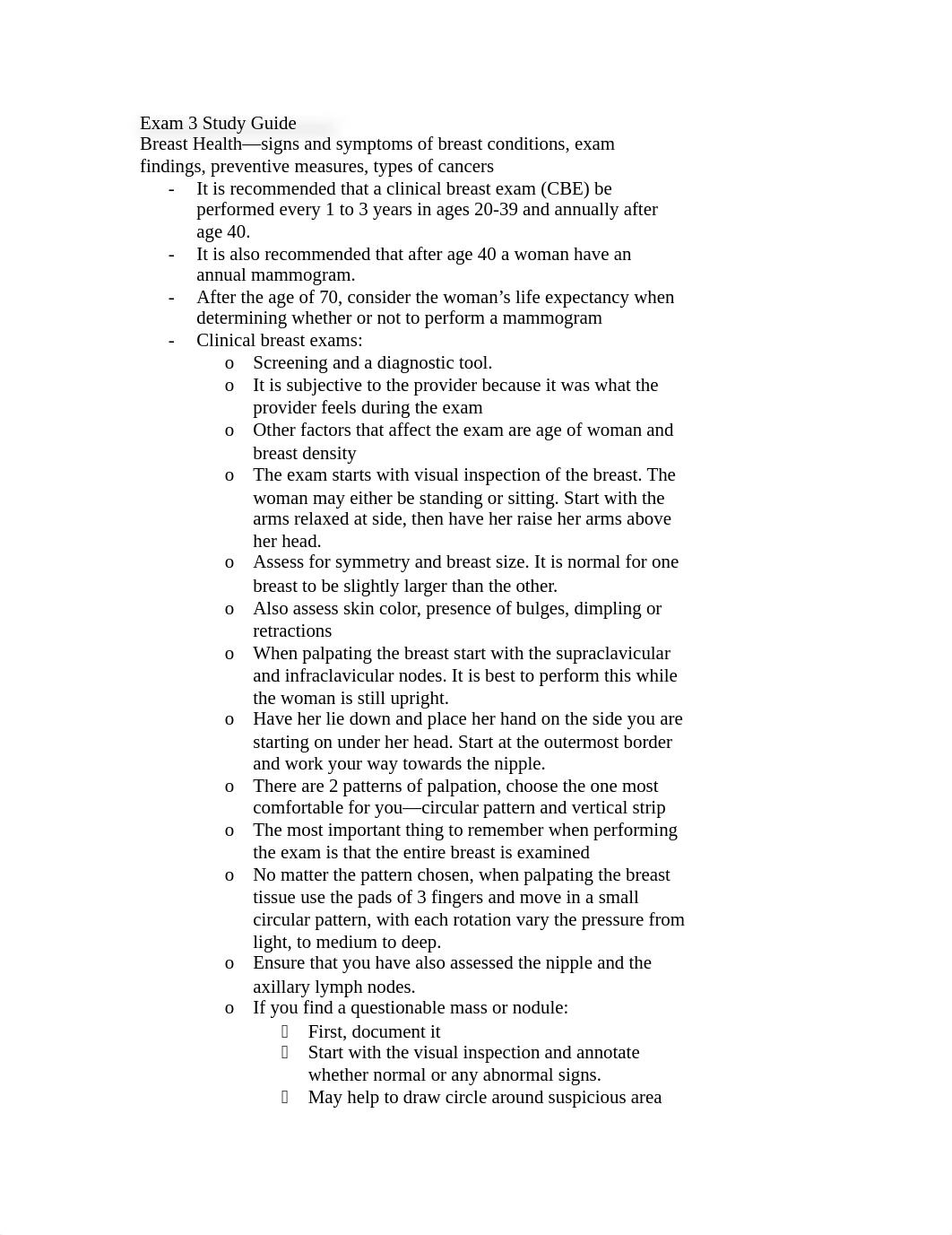 Exam #3 Study Guide .docx_dd749kl66h1_page1