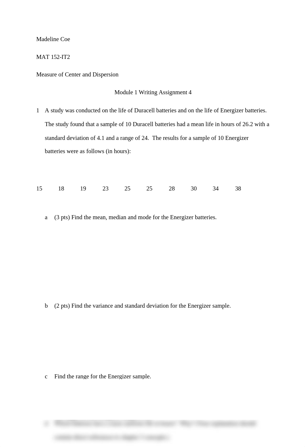 Measures of Center and Dispersion, Normal Distribution, and Empirical Rule M. Coe.docx_dd767kc4c3m_page1