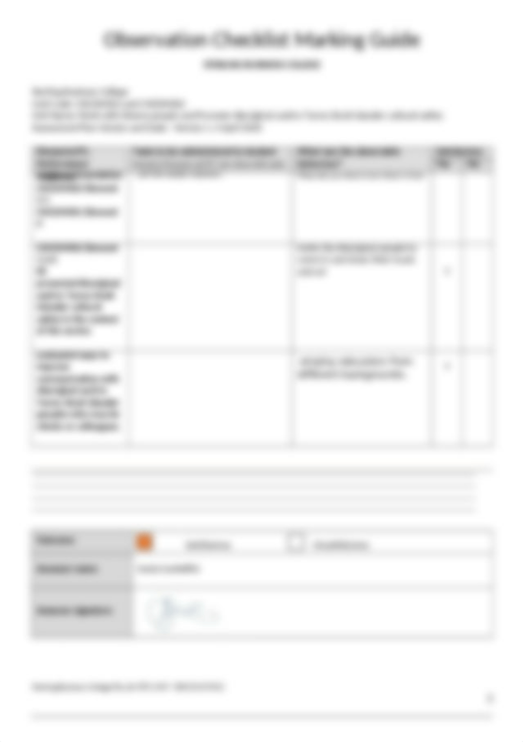 AZA CHCDIV001 AND CHCDIV002 ASSESSMENT A OBSERVATION CHECKLIST MARKING GUIDE.docx_dd77n1ow3q3_page2