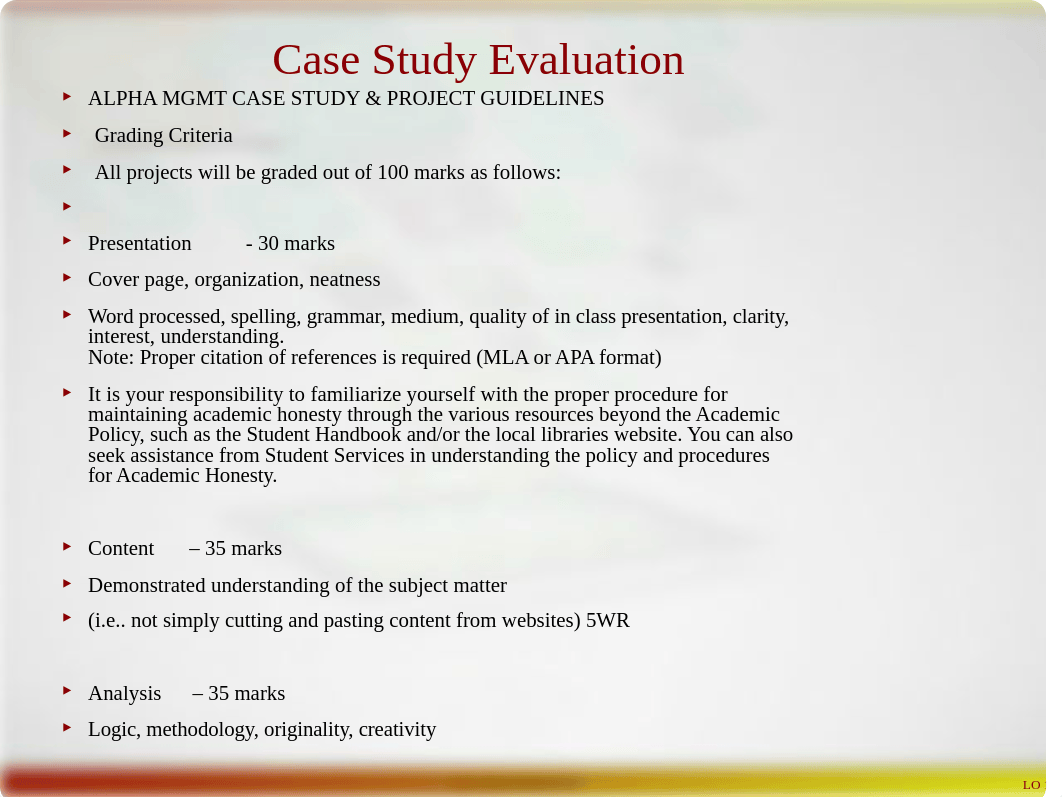 MGMT5018 Capstone Project - Alpha - Case Study 2.ppt_dd7bsrdrd11_page1