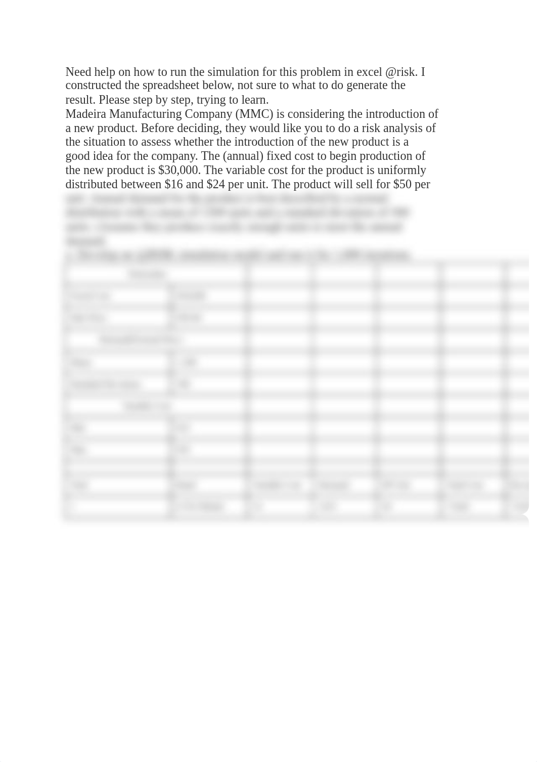 Need help on how to run the simulation for this problem in excel.docx_dd7fghverr8_page1