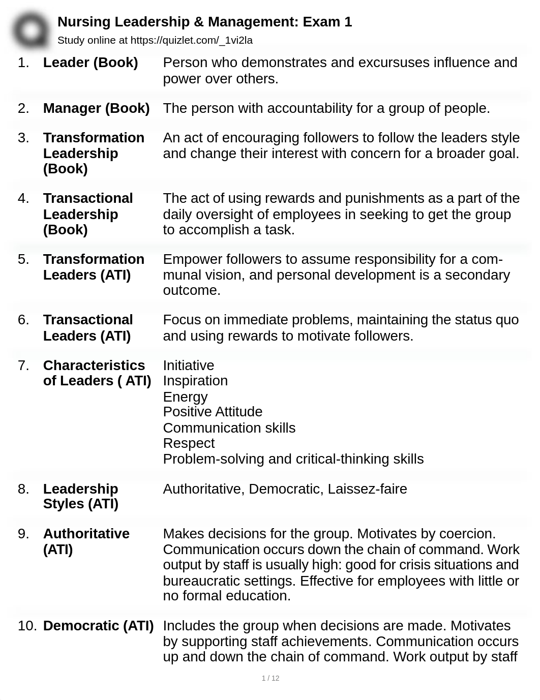 quizlet Leadership & Mgmt Exam 1.pdf_dd7oix8n7rx_page1